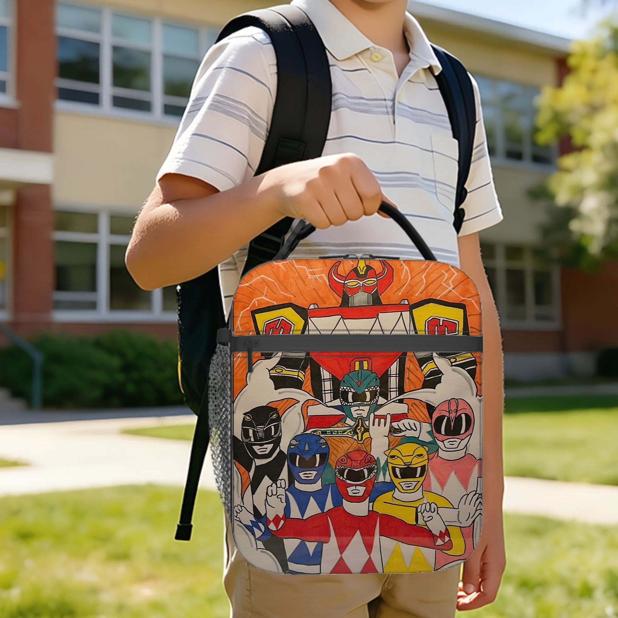 Tote Bag Sublimation - Sac à déjeuner isotherme avec motifs