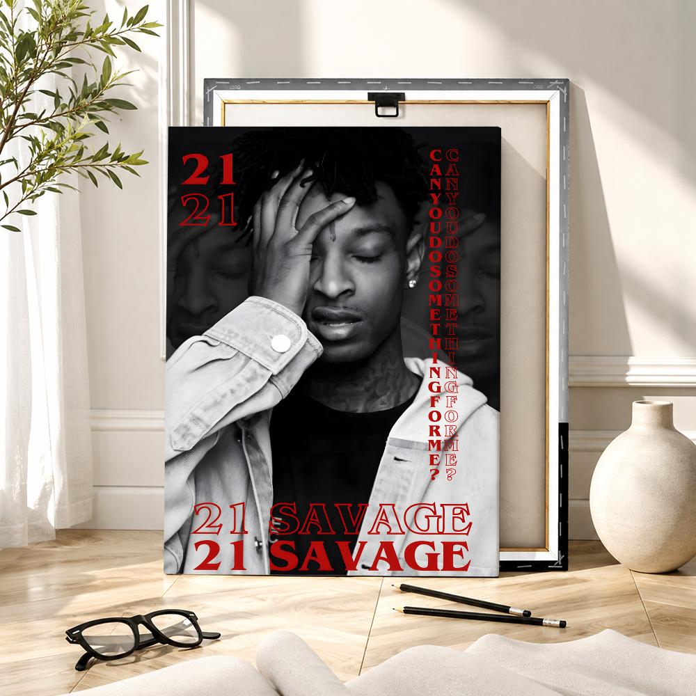 Affiche populaire du chanteur- - Canvas Wrap Ready avis et prix
