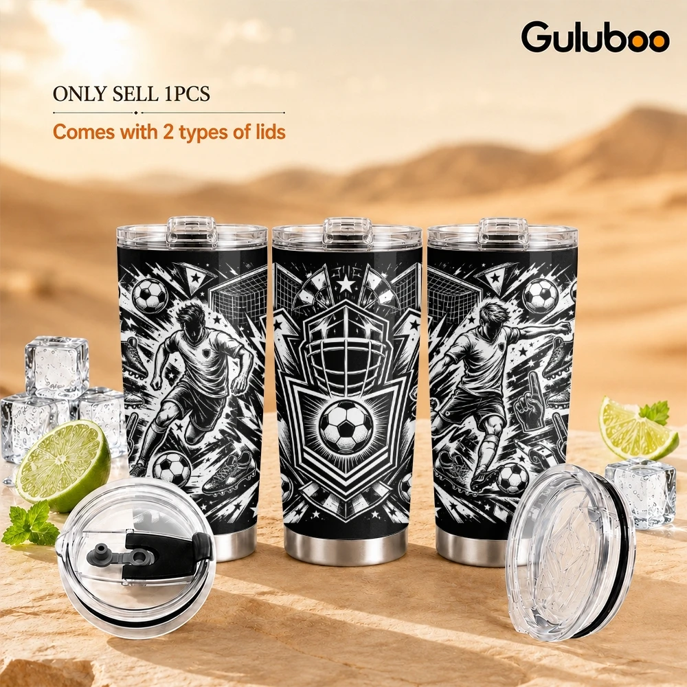 Gourde isotherme sport noire e - Tumbler 20Oz White avis et prix