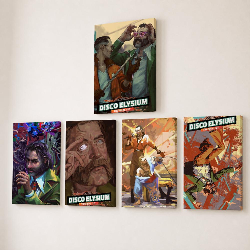 D-Disco Elysium Peinture de Je - Canvas Wrap Ready avis et prix